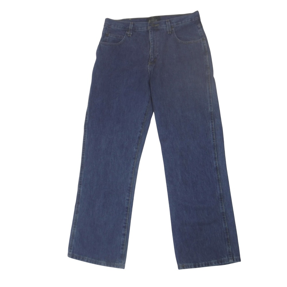 Redhead Mens Dark Wash Denim 100% Cotton‎ Jeans Straight Leg Workwear Size 31x30
